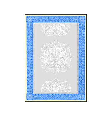 Motivpapier DP490 A4 185g Wertpapier blau 20 Blatt