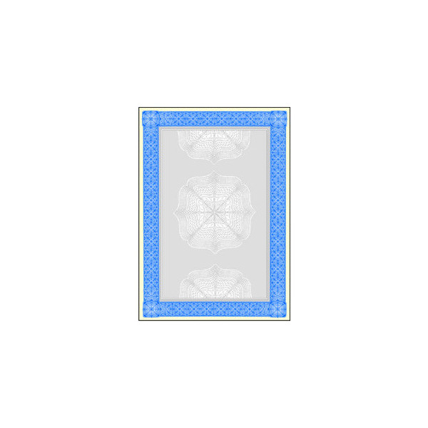4004360980114 - Motivpapier DP490 A4 185g Wertpapier blau 20 Blatt 4004360980114 20 Blatt