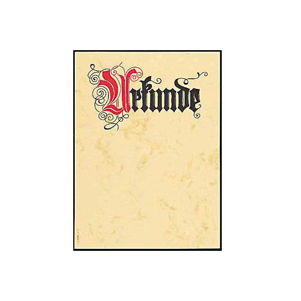 4004360935749 - Briefpapier DP548 Urkunde in altdeutscher Schrift A4 185g 4004360935749 12 Blatt