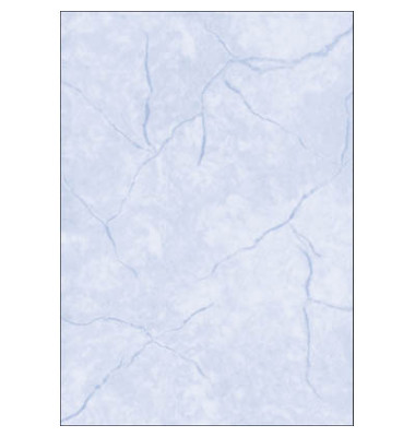 Motivpapier DP649 A4 200g blau Granit
