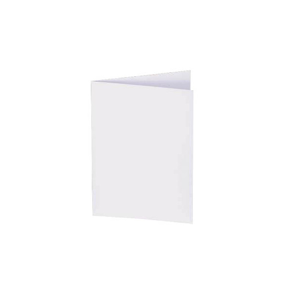 4004360930850 - Blanko-Grußkarten weiß DP910 A4 15cm x 21cm (BxH) 185g weiß Karton 4004360930850 50 Stück
