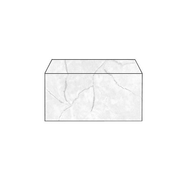 6 Stück Sigel Designbriefumschlag Granit DU184, Din Lang, nassklebend, 90g, grau granit 4004360959769 Sigel
