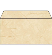 Designbriefumschläge Din Lang ohne Fenster nassklebend 90g Granit beige