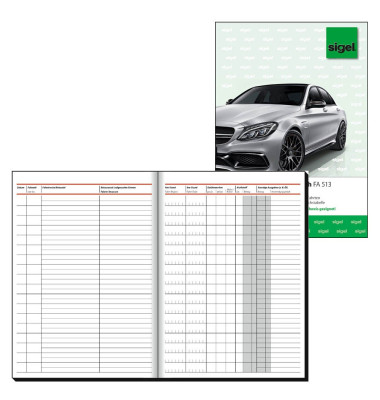 Fahrtenbuch FA513 PKW A5 hoch