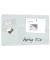 Glas-Magnetboard artverum GL 131, 78x48cm, weiß