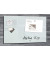 Glas-Magnetboard artverum, GL131, 78x48cm, Tempered Glas, Rückseite Metall, Glas