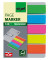 Index Haftstreifen Film mit Clip 5-farbig 52x82mm 125 Bl