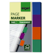 Haftmarker HN 671, 80x50mm, 4-farbig sortiert, ohne, rechteckig