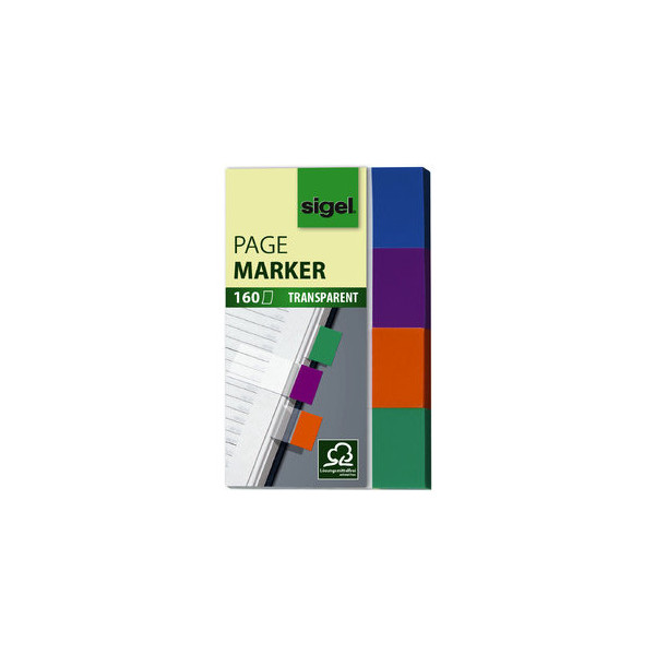 4004360934469 - Haftmarker HN 671 80x50mm 4-farbig sortiert ohne rechteckig 4004360934469 160 Stück