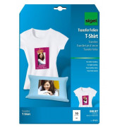 Inkjet-Transfer-Folien A4, für T-Shirts & helle Textilien, zum Aufbügeln