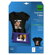Inkjet-Transfer-Folien A4, für T-Shirts & dunkle Textilien, zum Aufbügeln