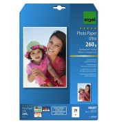 Fotopapier Ultra IP 677, A4, für Inkjet, 260g superweiß hochglänzend einseitig bedruckbar