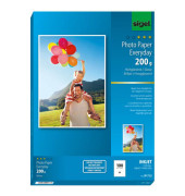 Fotopapier Everyday IP 712, A4, für Inkjet, 200g weiß hochglänzend einseitig bedruckbar