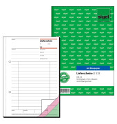 Lieferschein LI535 mit Empfangsschein A5 hoch 3x50 Blatt