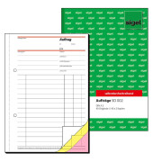 Auftragsblock SD002 A5 hoch selbstdurchschreibend