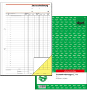 Kassenabrechnung SD006 A4 selbstdurchschreibend 2x40 Blatt