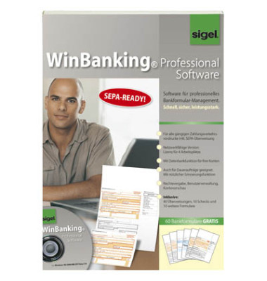 Software Win Banking CD-ROM Handbuch 60 Bankf.