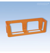 Wandhalterung orange f&uuml;r Verbandkasten KIEL