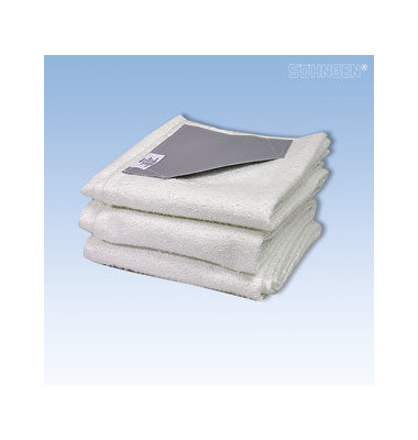 L&ouml;schdecke 180 x 160cm grau/wei&szlig; DIN EN 1869