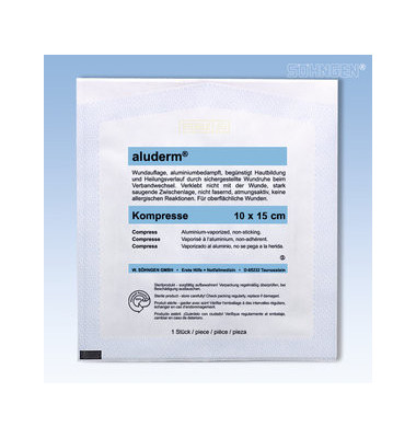 Aluderm Kompresse 10x15cm Aluderm Kompresse 10x15cm