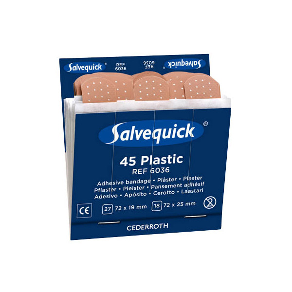 7310610160364 - Nachfüllset Pflaster 6036 hautfarben 2 Größen 7310610160364 6036 45 Stück