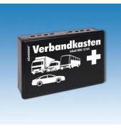 KFZ-Verbandkasten schwarz gefüllt DIN 13164