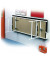 Ruheraumliege 6001224s, schwarz, verstellbares Kopfteil, klappbar