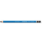 Bleistift Mars Lumograph, 100-8B, blau, 3,6mm, 8B