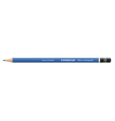 Bleistift Mars Lumograph 100, 100-HB, blau, 2,0mm, HB