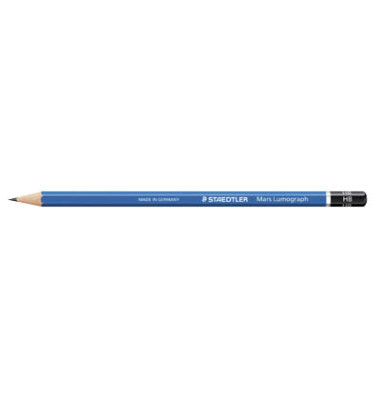 Bleistift Mars Lumograph 100-HB blau HB