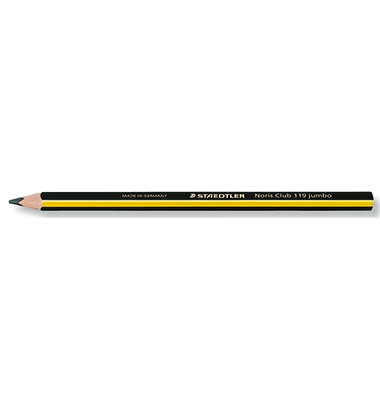 Bleistift Noris Jumbo 119, 119, schwarz/gelb, 4,0mm, HB