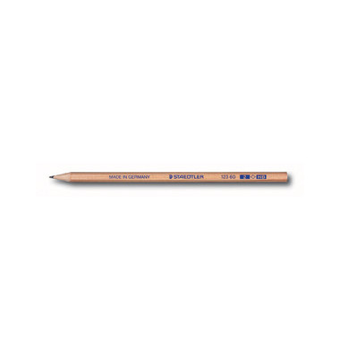 Bleistift NATUR, 123 60-2, naturbraun, 2,0mm, HB