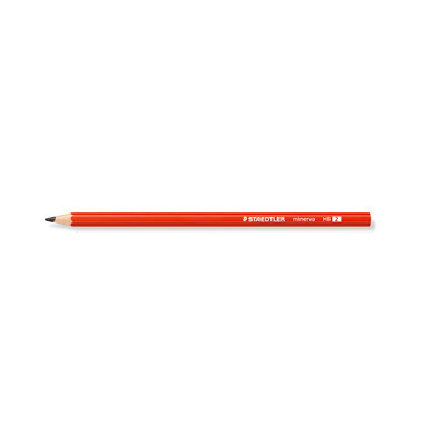 Bleistifte Minerva 130-60-2 rot HB
