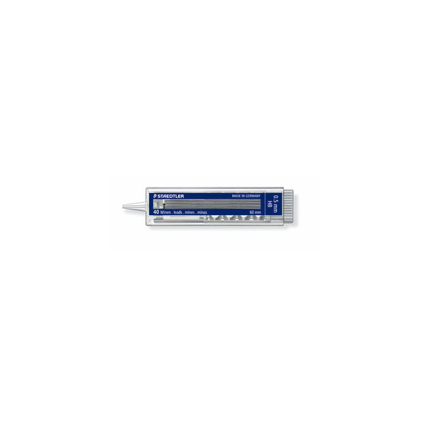 12 Stück Staedtler Druckbleistiftminen Mars micro carbon 255, 255 05-HB, Ø 0,5mm, HB 4007817255025 Staedtler 40 Stück