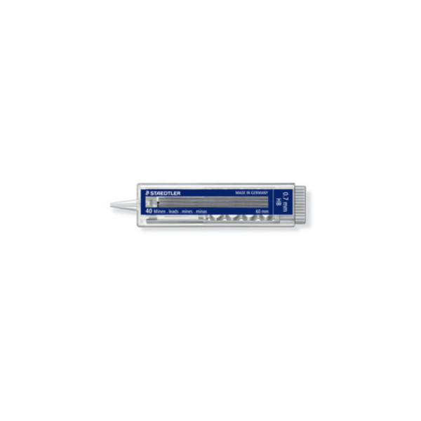 10 Stück Staedtler Druckbleistiftminen Mars micro carbon 255, 255 07-HB, Ø 0,7mm, HB 4007817255049 Staedtler 40 Stück