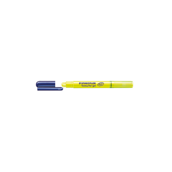 10 Stück Staedtler Textmarker Textsurfer Gel 264, 264-1, Stück, gelb, 3mm Rundspitze 4007817264003 Staedtler