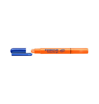 Textmarker Textsurfer Gel 264, 264-4, orange, 3mm Rundspitze