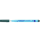 Folienstift Lumocolor correctable, 305 F-9, schwarz, 0,6mm, Rundspitze, nachf&uuml;llbar