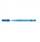 Folienstift Lumocolor correctable, 305 M-3, blau, 1mm, Rundspitze, nachf&uuml;llbar
