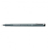 Fineliner pigment liner 308, 308 005-9, grau (Schreibfarbe: schwarz), 0,05mm