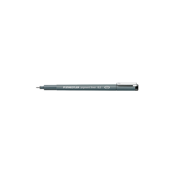 4007817327081 - Pigment Fineliner schwarz 02 mm  4007817327081 Staedtler