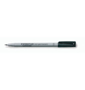 Folienstift Lumocolor, 311-9, schwarz, 0,4mm, Rundspitze, nachf&uuml;llbar