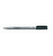 Folienstift Lumocolor, 312-9, schwarz, 1-2,5mm, Keilspitze, nachf&uuml;llbar