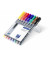 Folienstifte-Set Lumocolor, 314 WP8, 8-farbig sortiert, 1-2,5mm, Keilspitze, teils nachf&uuml;llbar