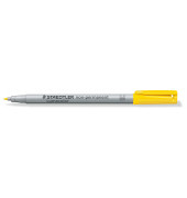 Folienstift Lumocolor, 315-1, gelb, 1,0mm, Rundspitze