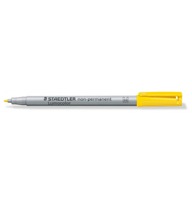 Folienstift Lumocolor, 315-1, gelb, 1,0mm, Rundspitze