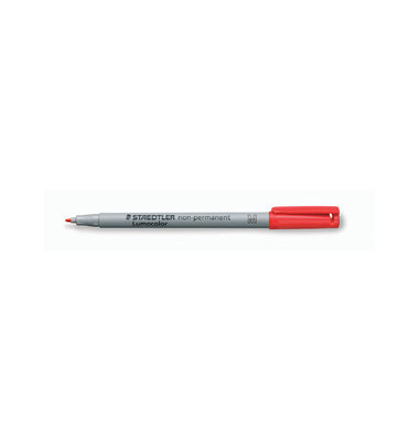 Folienstift Lumocolor, 315-2, rot, 1mm, Rundspitze, nachf&uuml;llbar