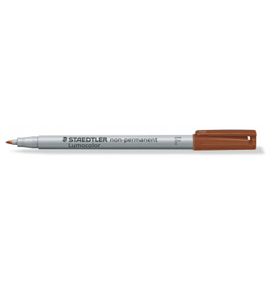 Folienstift Lumocolor, 316-7, braun, 0,6mm, Rundspitze
