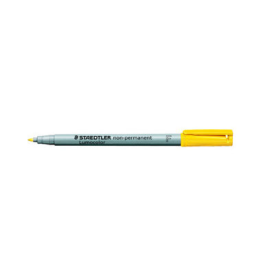 Folienstift Lumocolor, 316-1, gelb, 0,6mm, Rundspitze