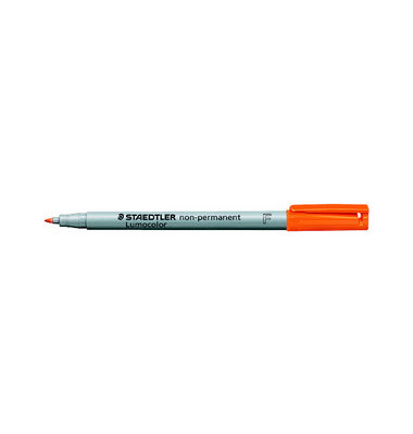 Folienstift Lumocolor, 316-4, orange, 0,6mm, Rundspitze